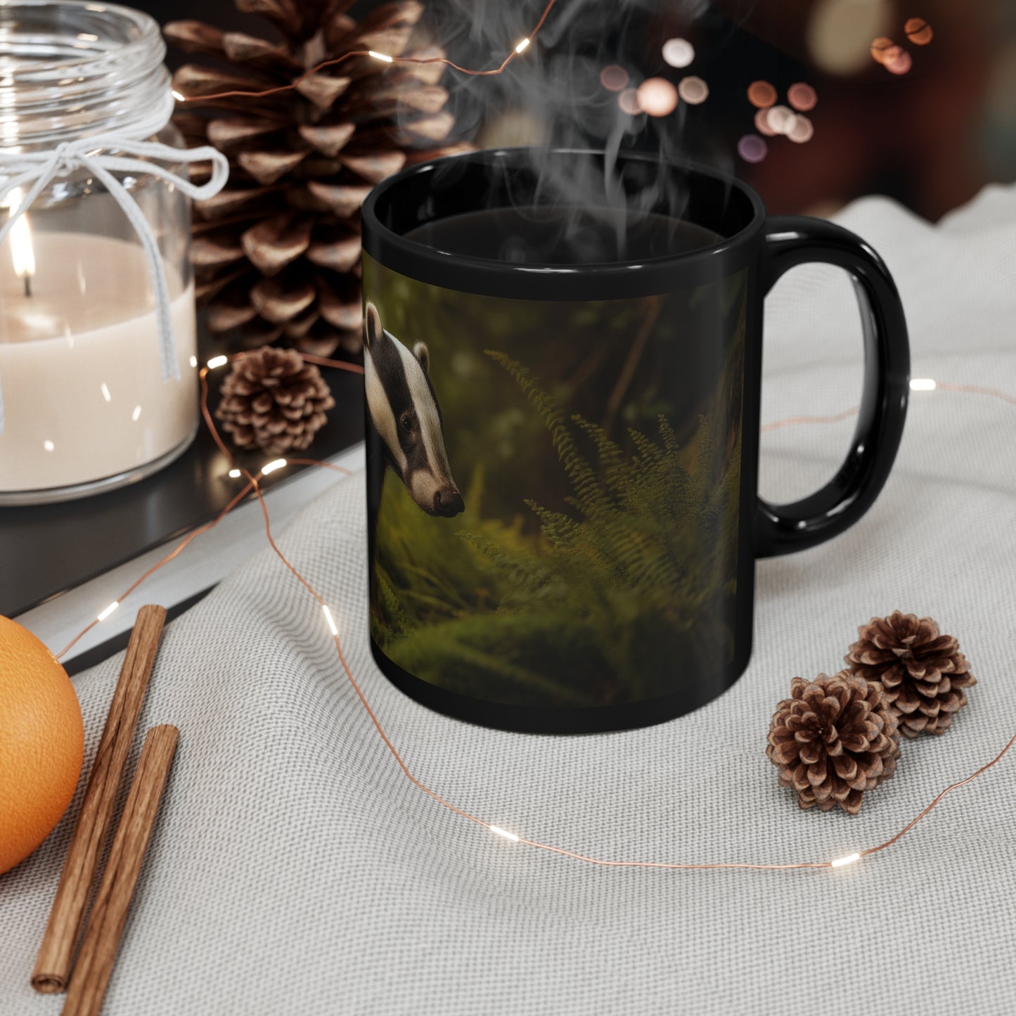 Badger Mug - 11 oz Ceramic
