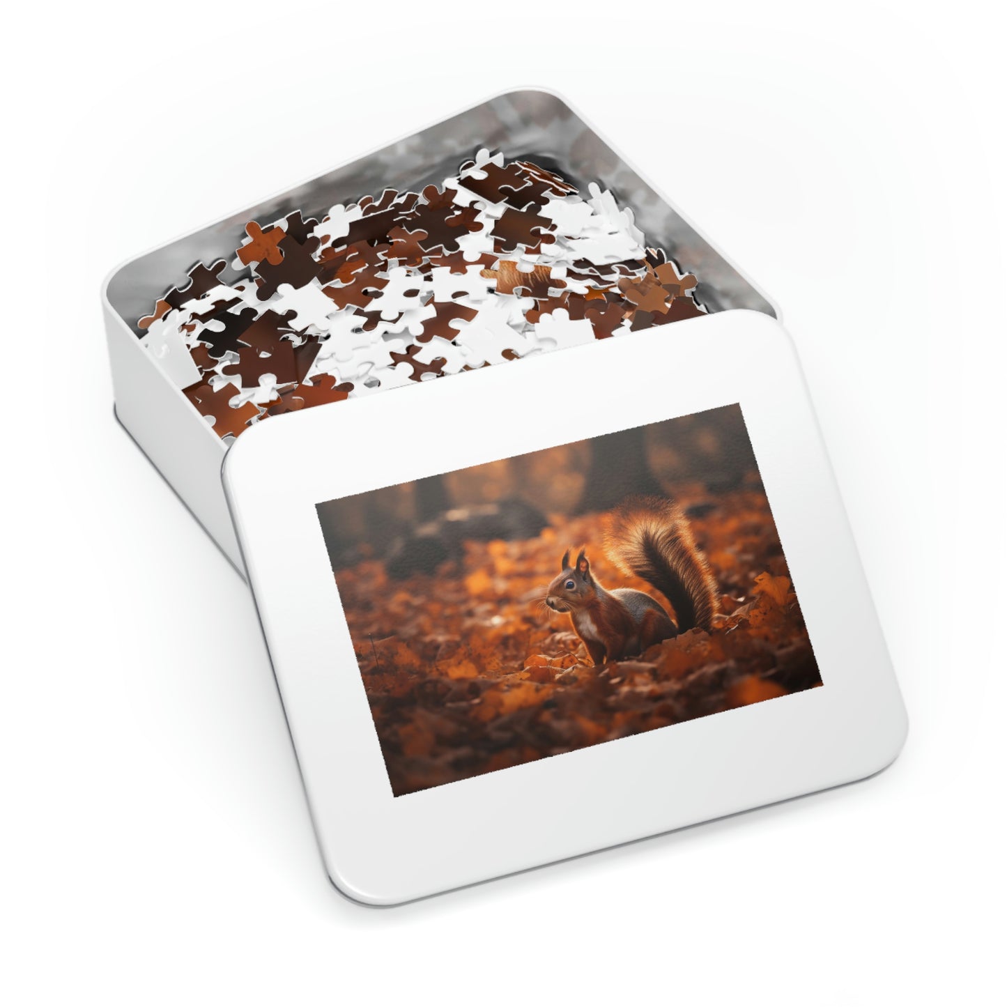 Squirrel's Autumn Harvest Puzzle (500, 1000 piece)
