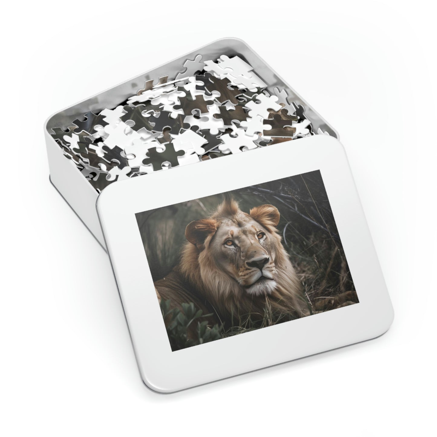 Majestic Lion 1 Puzzle: (500, 1000 pc)