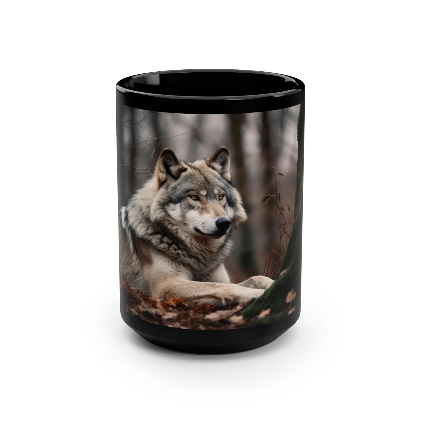 Wolf Mug - 15oz Ceramic