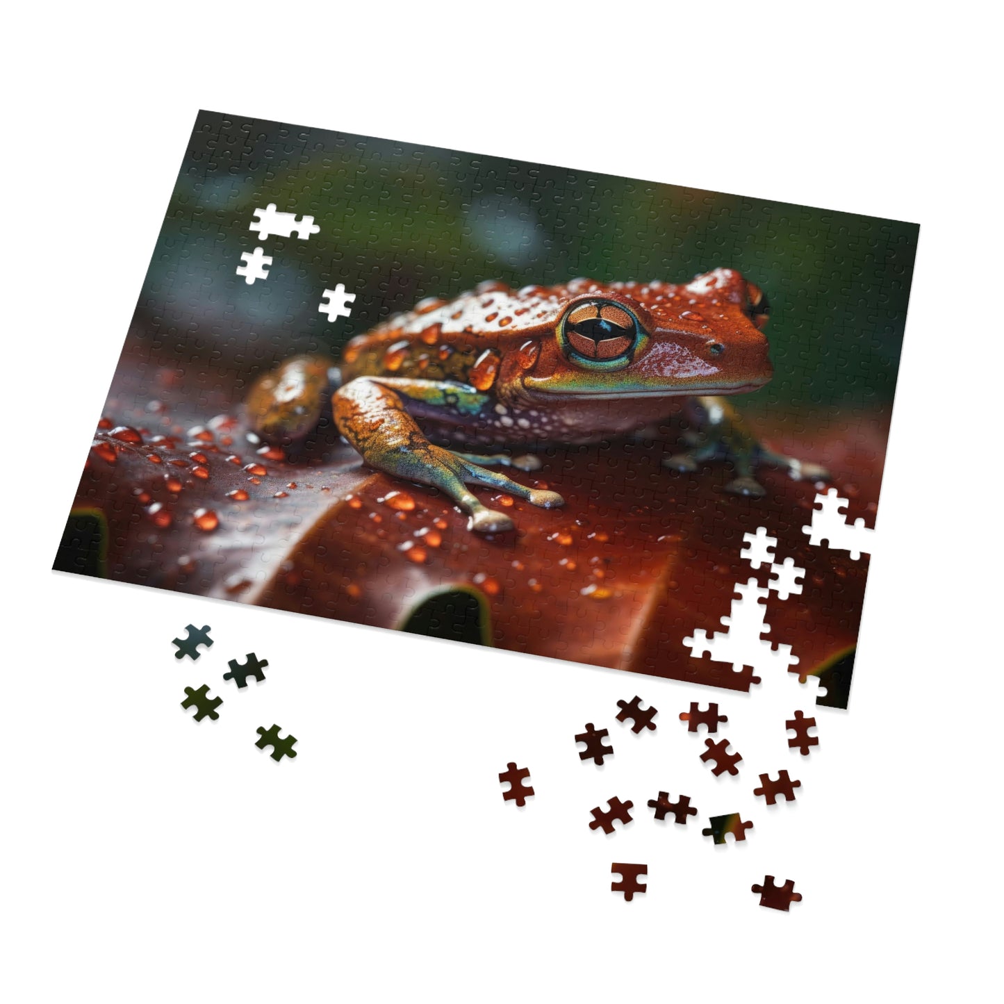 Whimsical Frog Oasis 1 (500, 1000 piece)