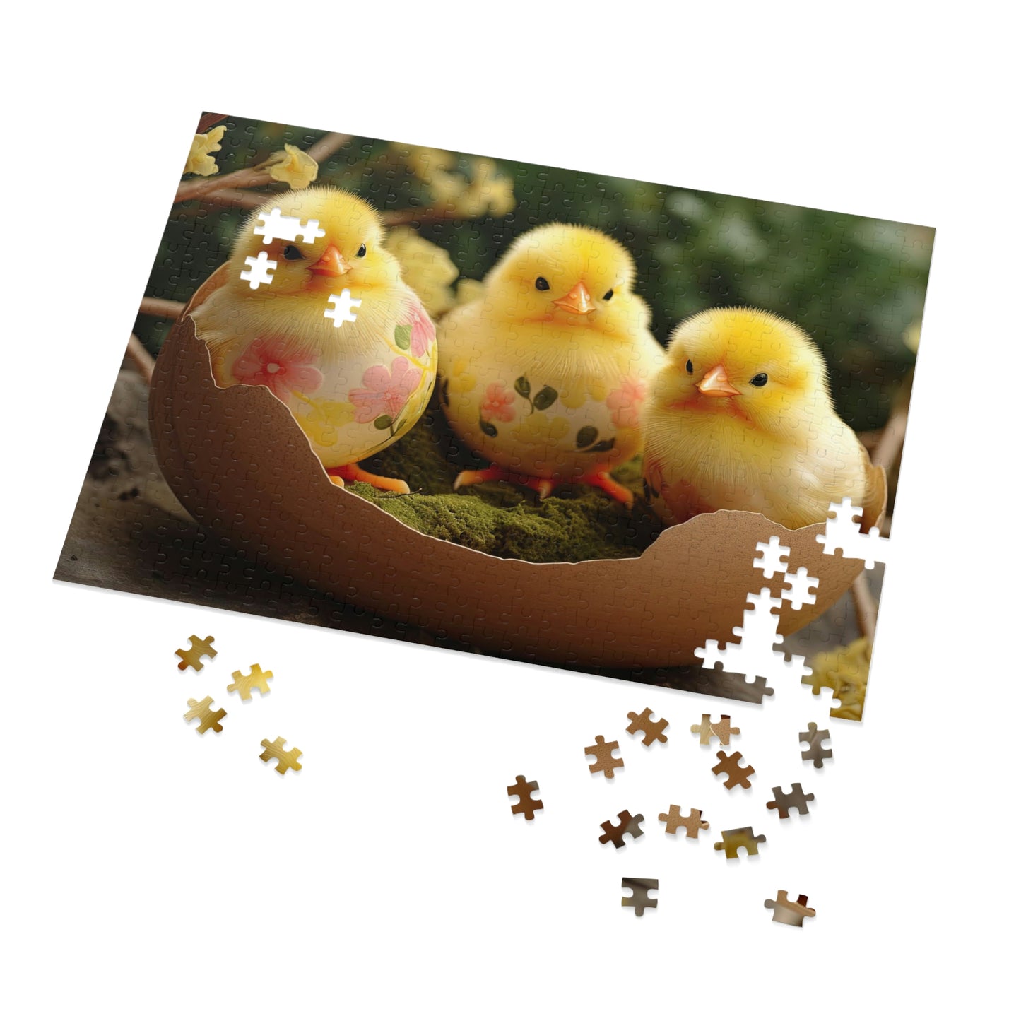 Easter Chicks Puzzle 1 (500, 1000 piece)