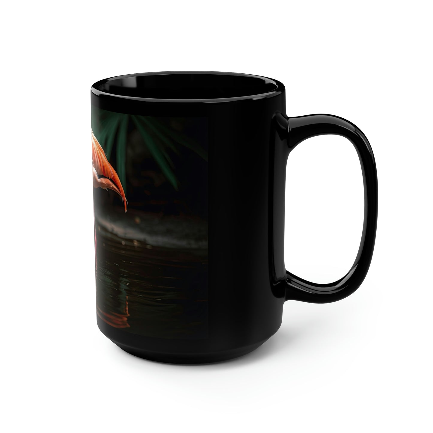 Flamingo Mug - 15 oz Ceramic Mug