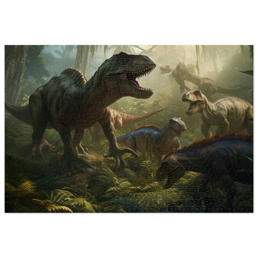 Dinosaur's Prehistoric Kingdom 3 (500, 1000 piece)