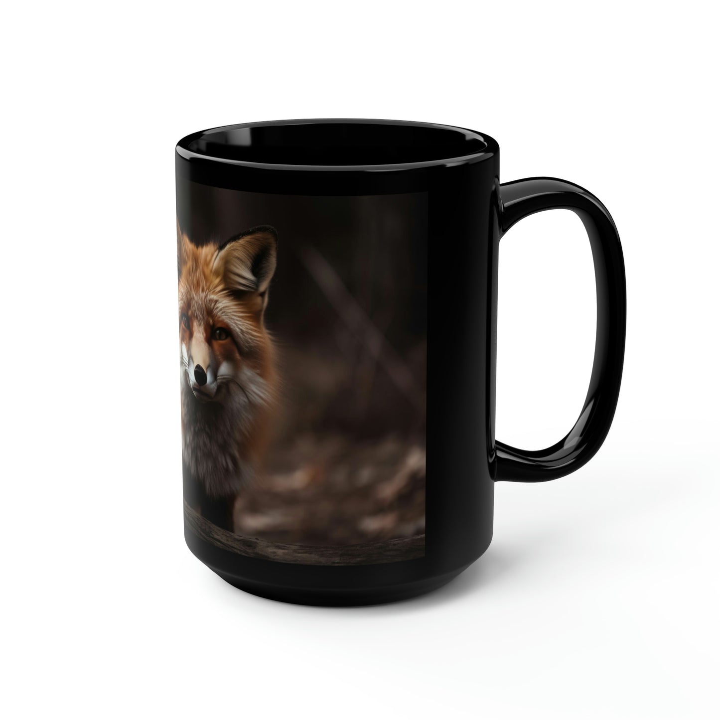 Fox Mug - 15 oz Ceramic Mug
