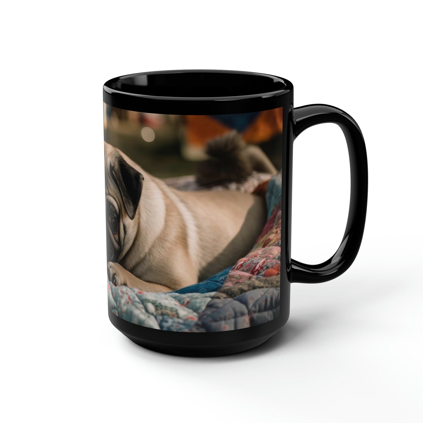 Pug Mug - 15oz Ceramic
