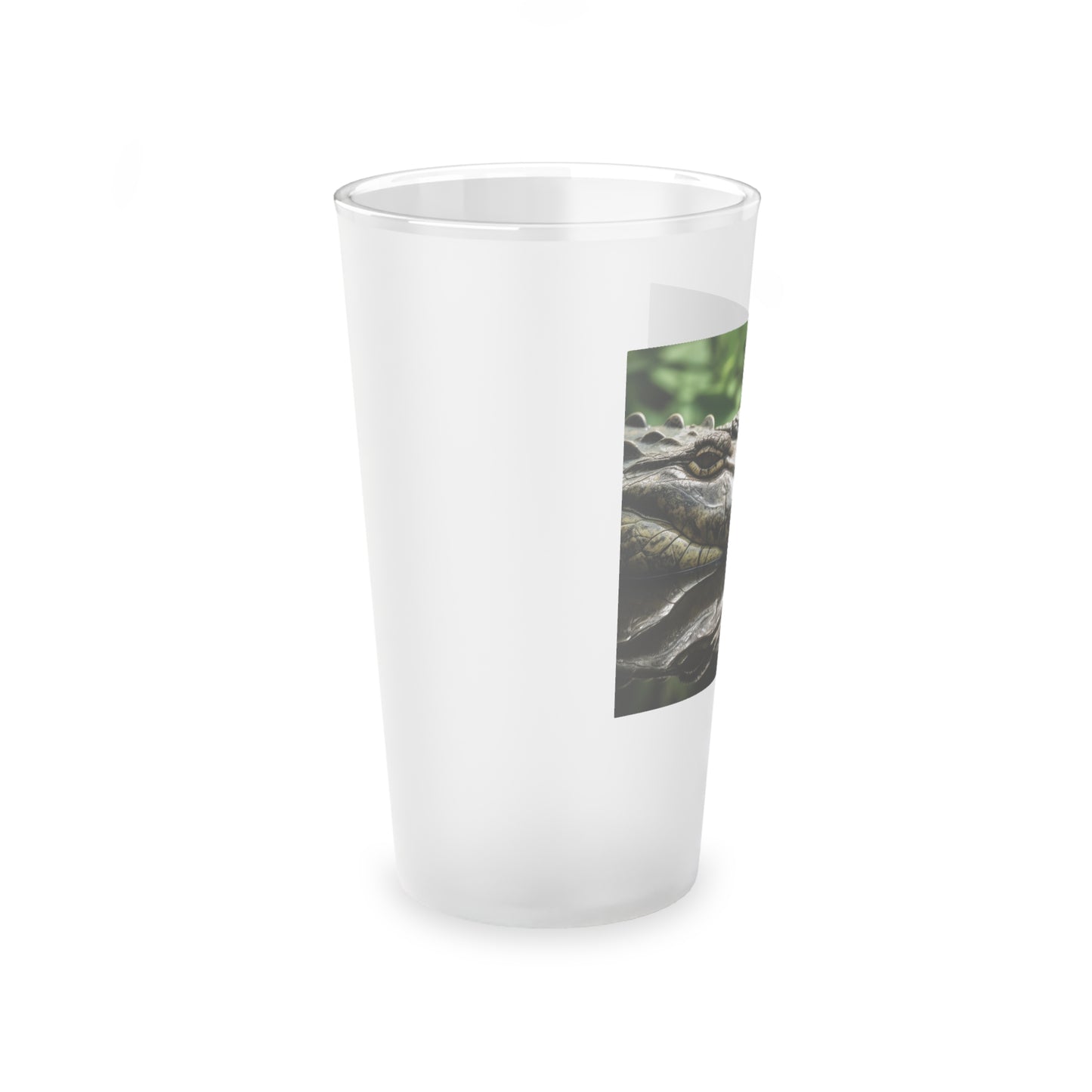 Alligator Frosted Pint Glass, 16oz