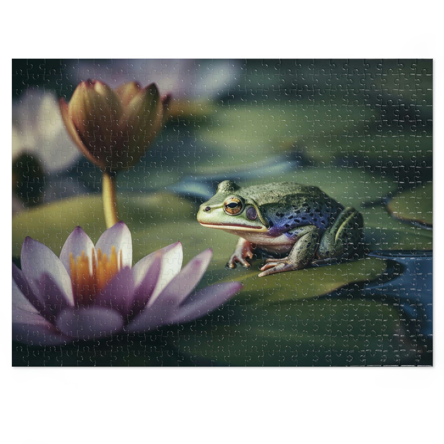 Frog's Waterlily 3 (500, 1000 piece)