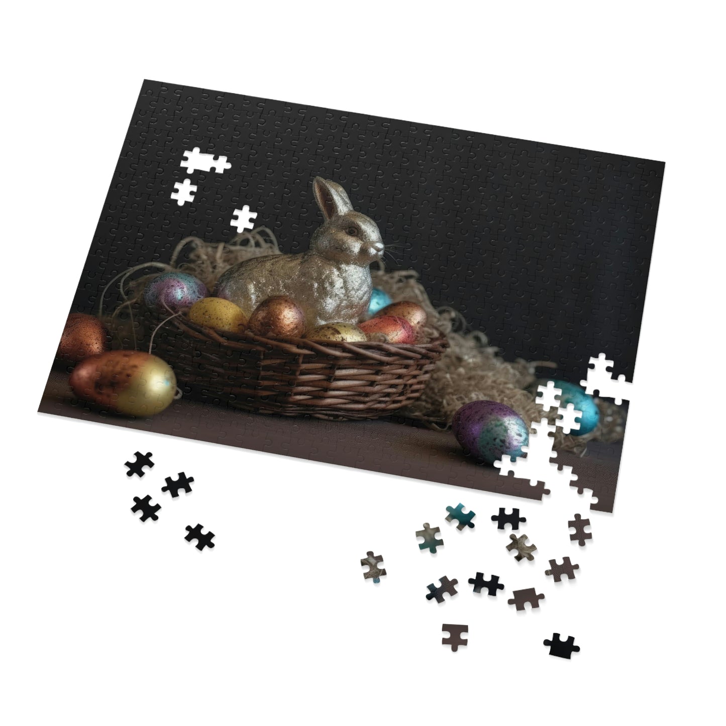 Whimsical Easter Bunny Puzzle 1 (500, 1000 pc)