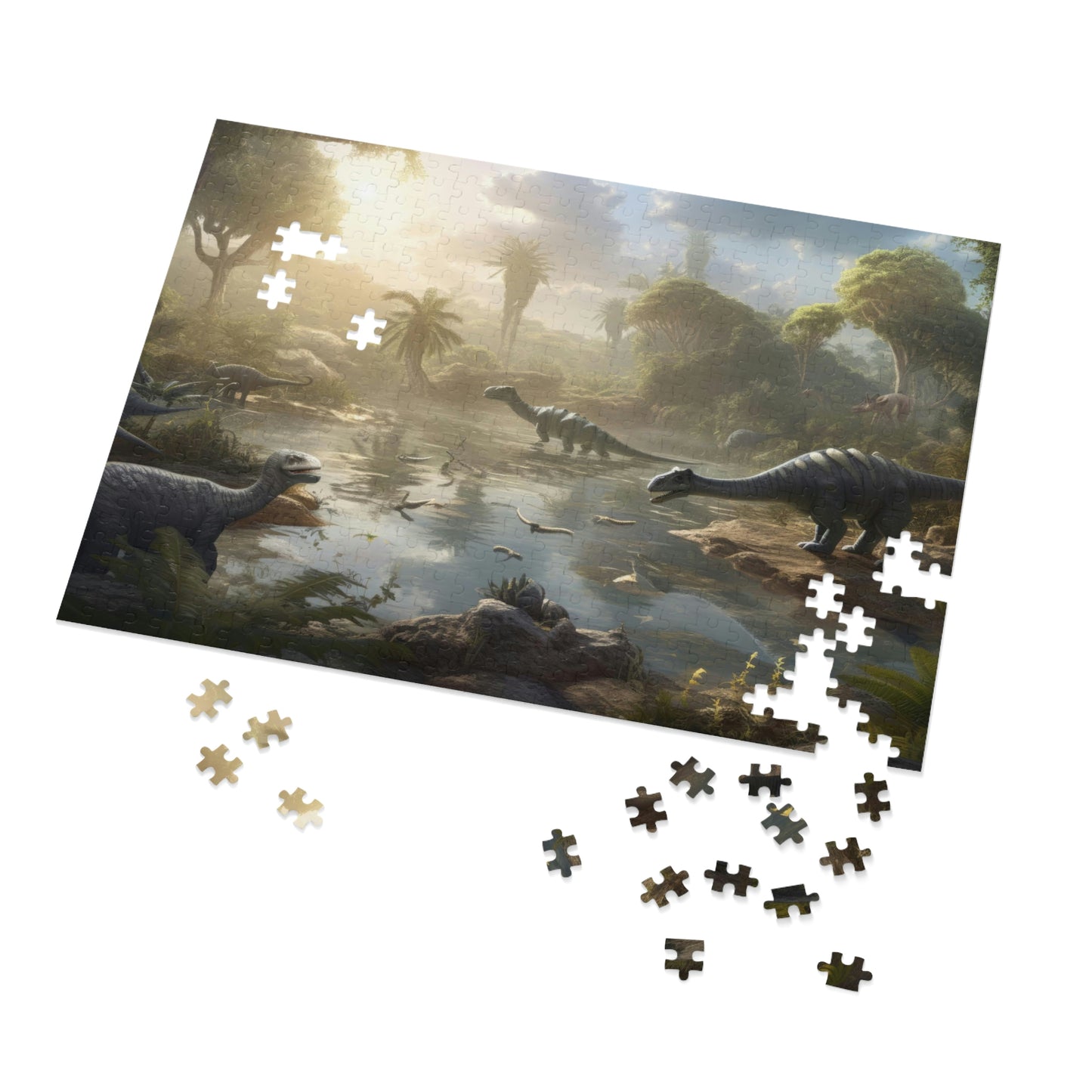 Dinosaur's Cretaceous Oasis 3 (500, 1000 pc)