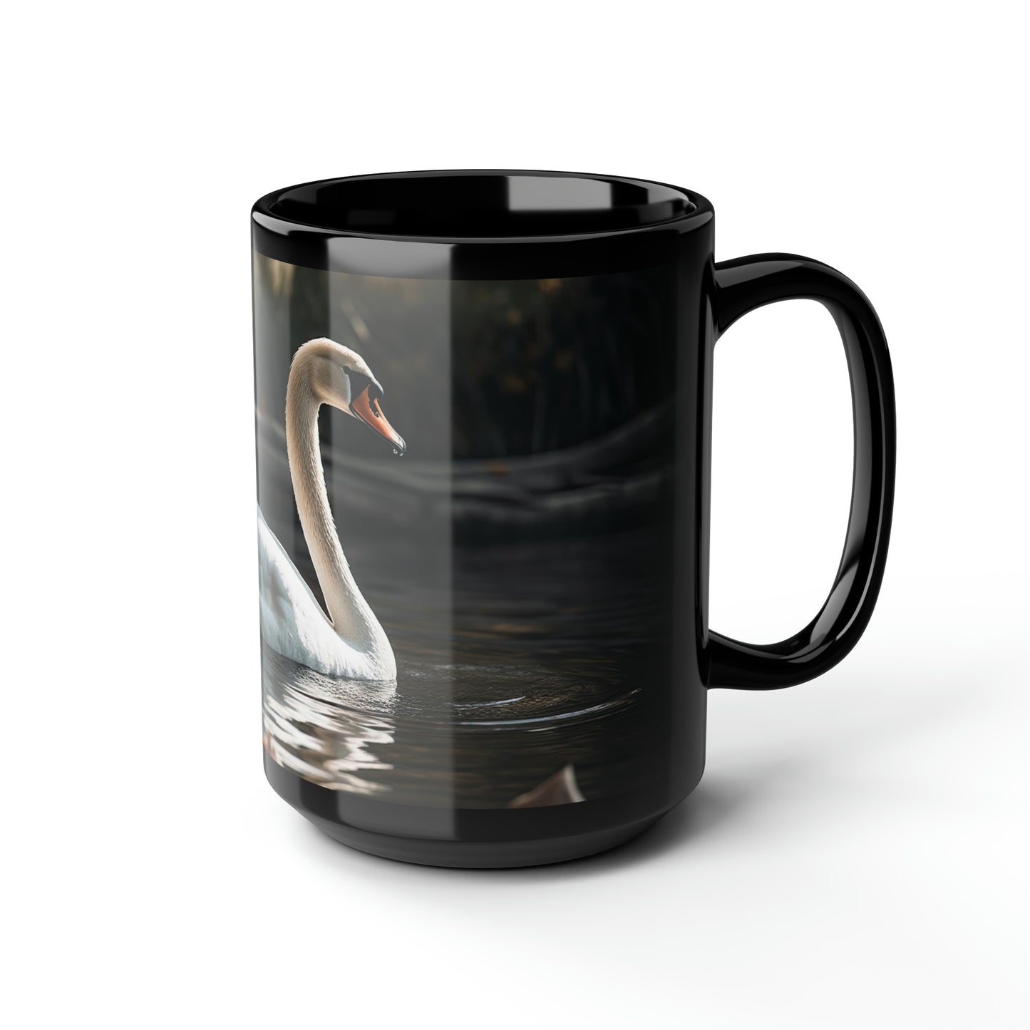 Swan Mug  - 15oz Ceramic