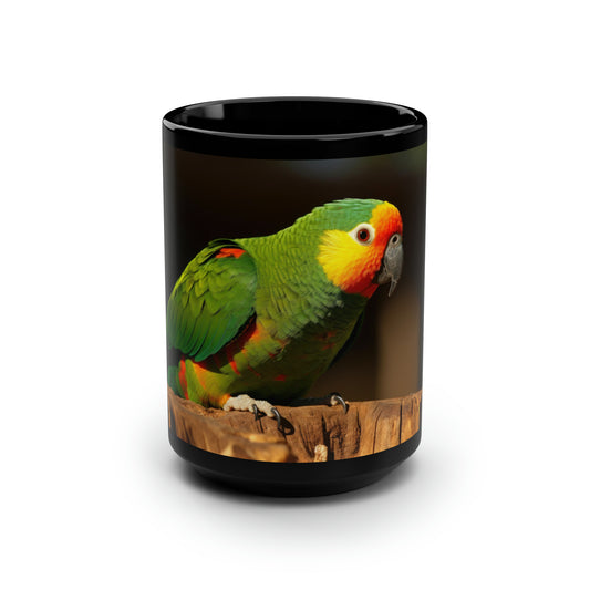 Parrot Mug - 15oz Ceramic Mug