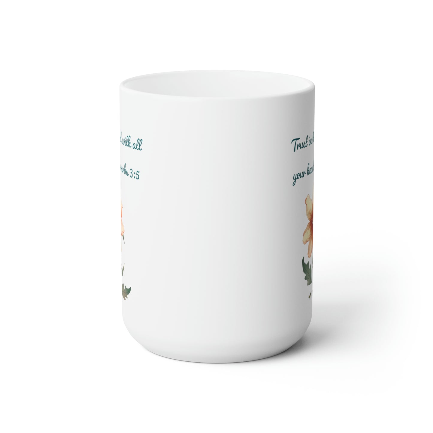 Trust in the Lord, Proverbs 3:5 Mug - 15oz