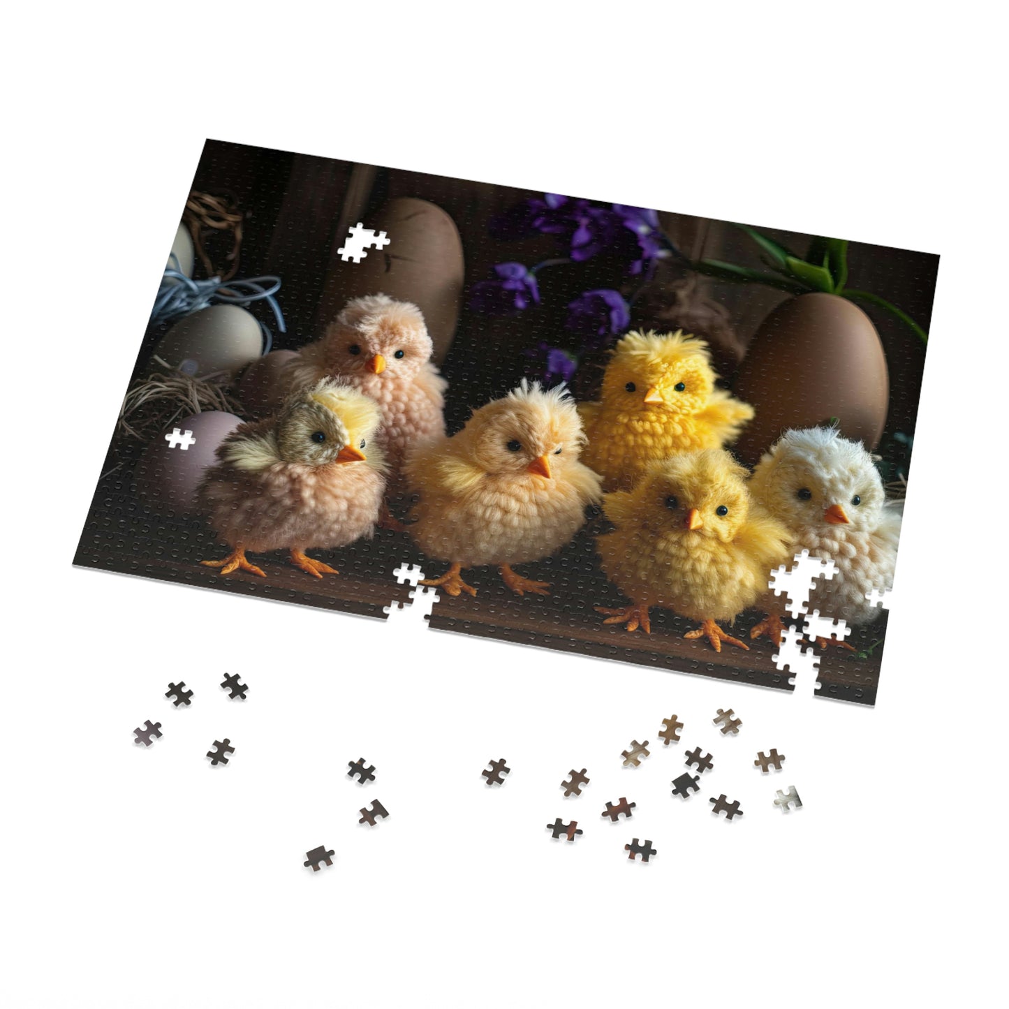 Easter Chicks Puzzle 3 (500, 1000 piece)