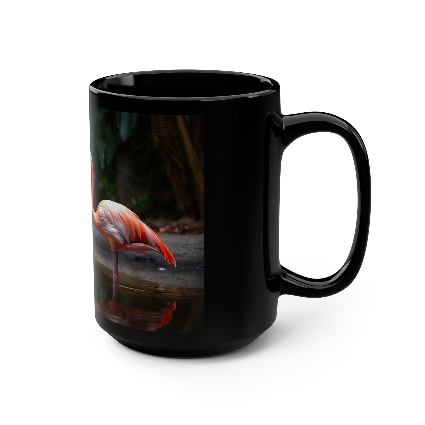 Flamingo Mug - 15oz Ceramic Mug
