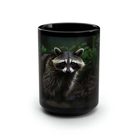 Raccoon Mug - 15 oz Ceramic Mug