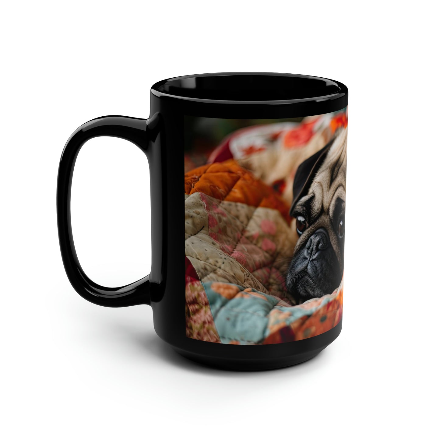 Pug Mug - 15oz Ceramic