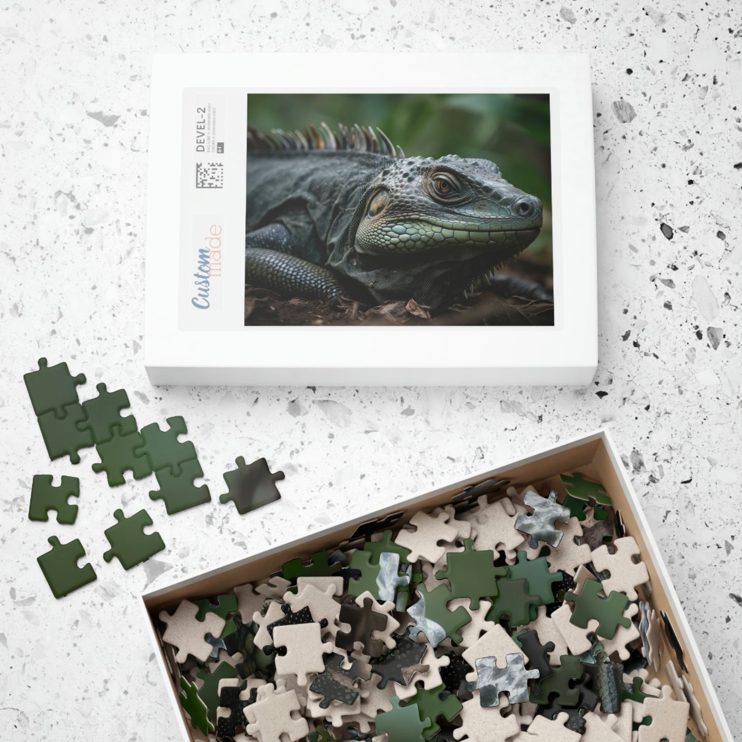 Iguana Puzzle (500, 1014-piece)