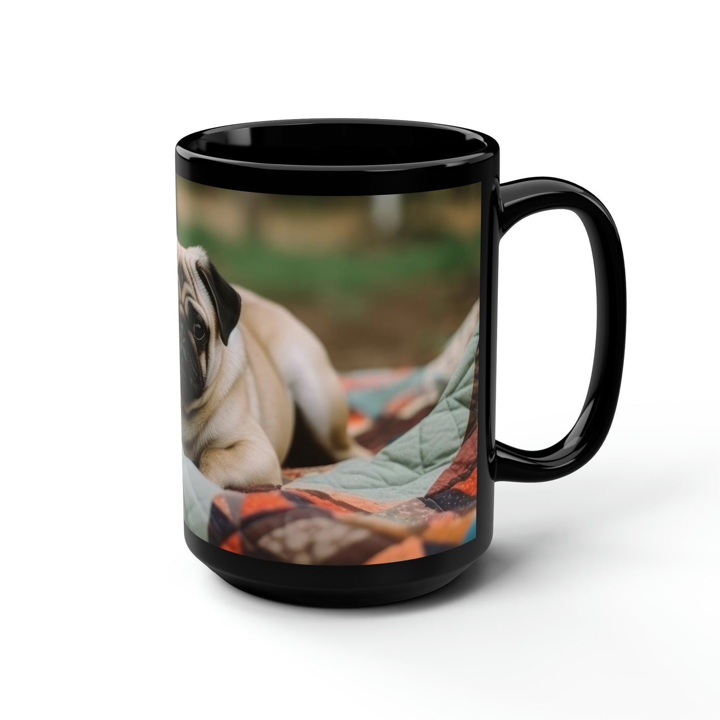 Pug Mug - 15oz Ceramic