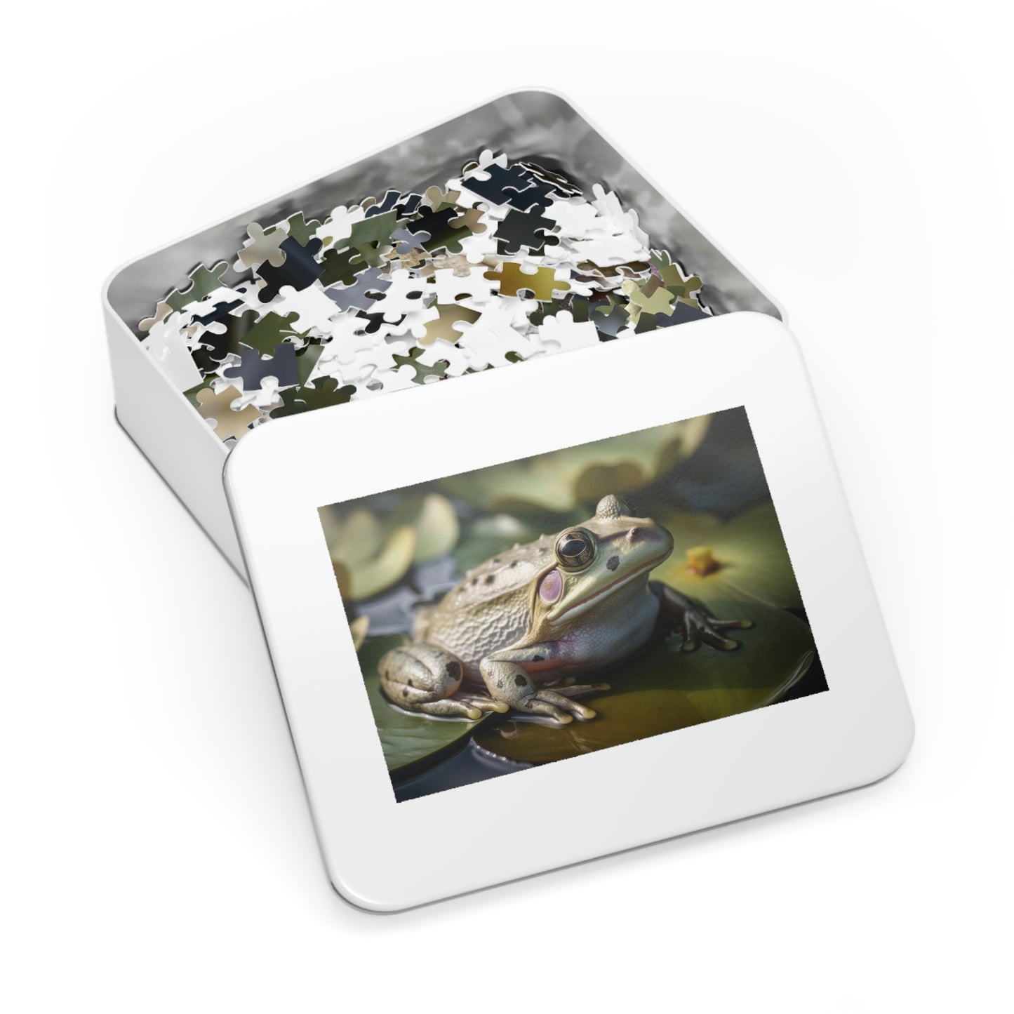 Frog's Waterlily 1 (500, 1000 piece)
