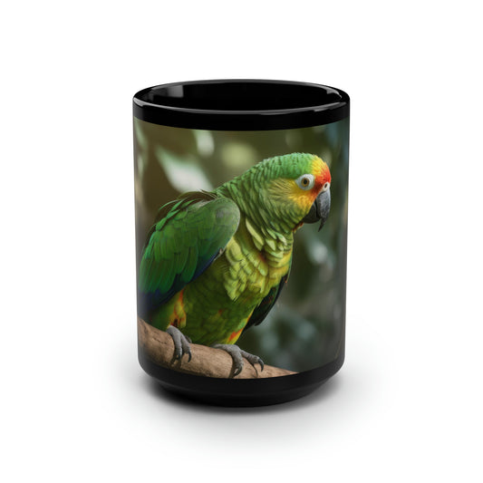 Parrot Mug - 15oz Ceramic Mug