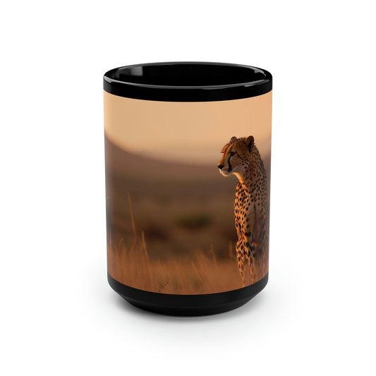 cheetah mug