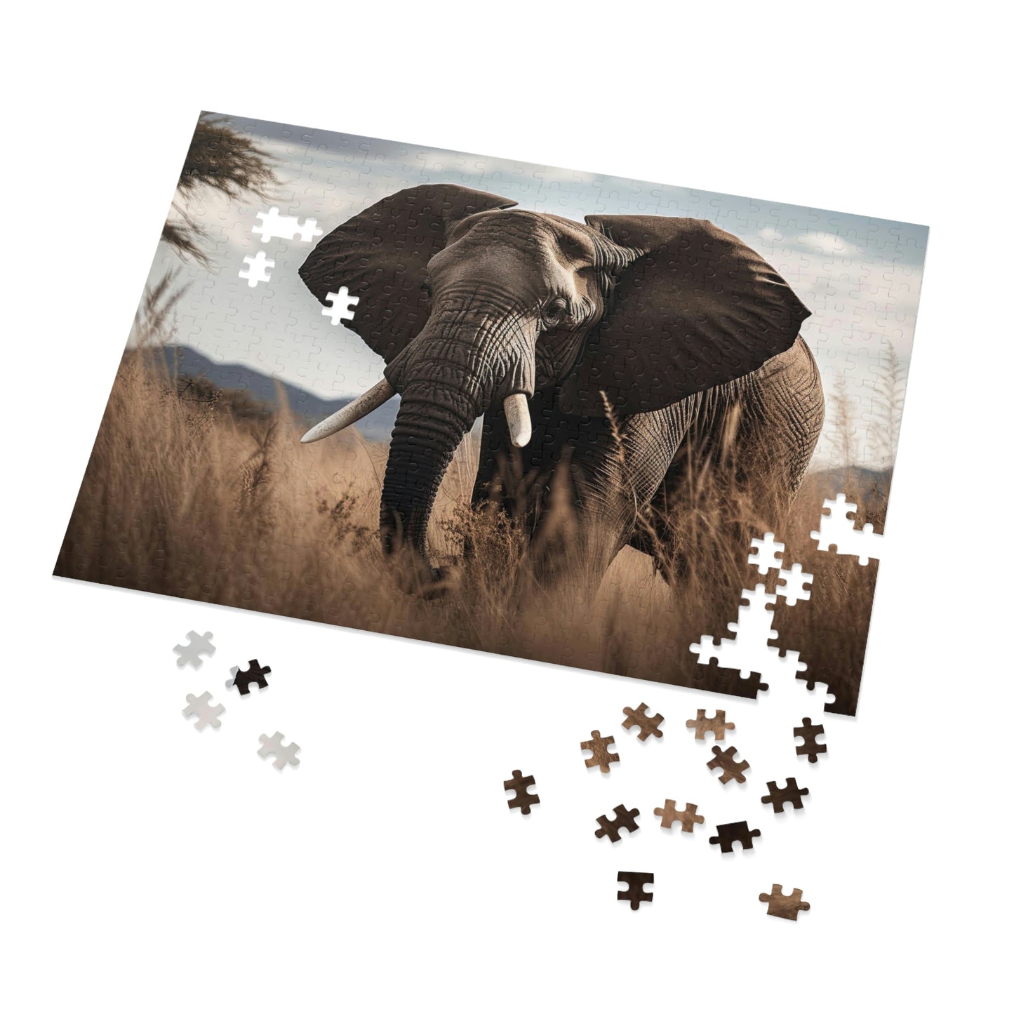 Elephant's Journey 1 (500, 1000 piece)
