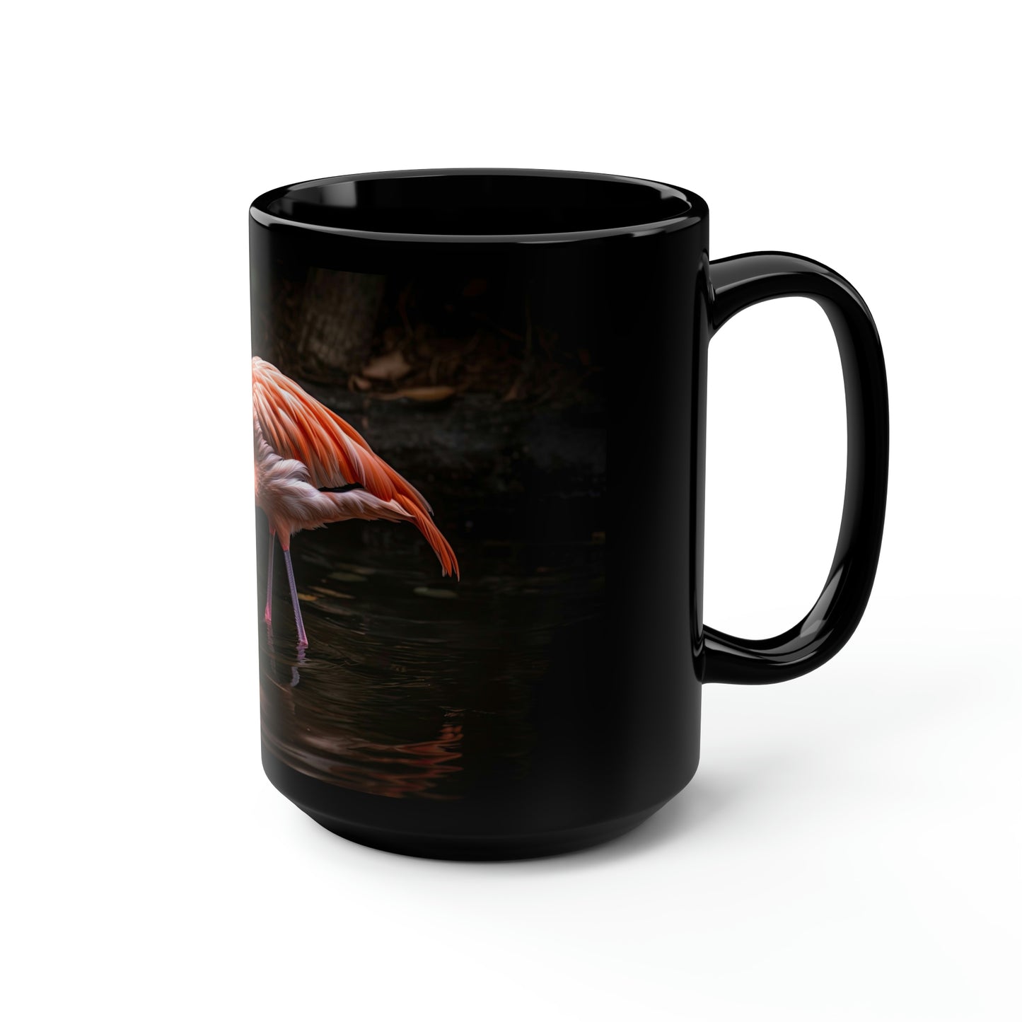 Flamingo Mug - 15 oz Ceramic Mug