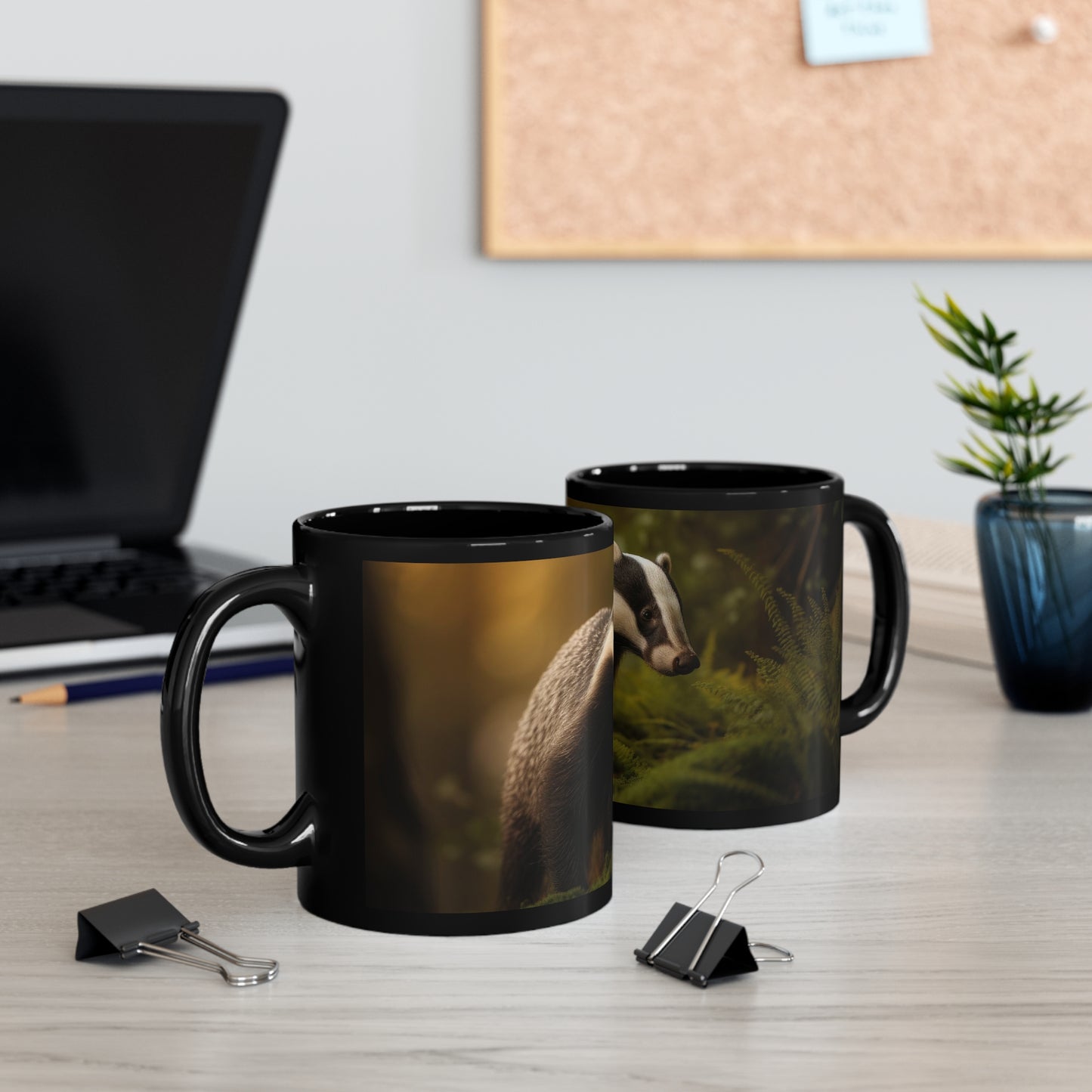 Badger Mug - 11 oz Ceramic