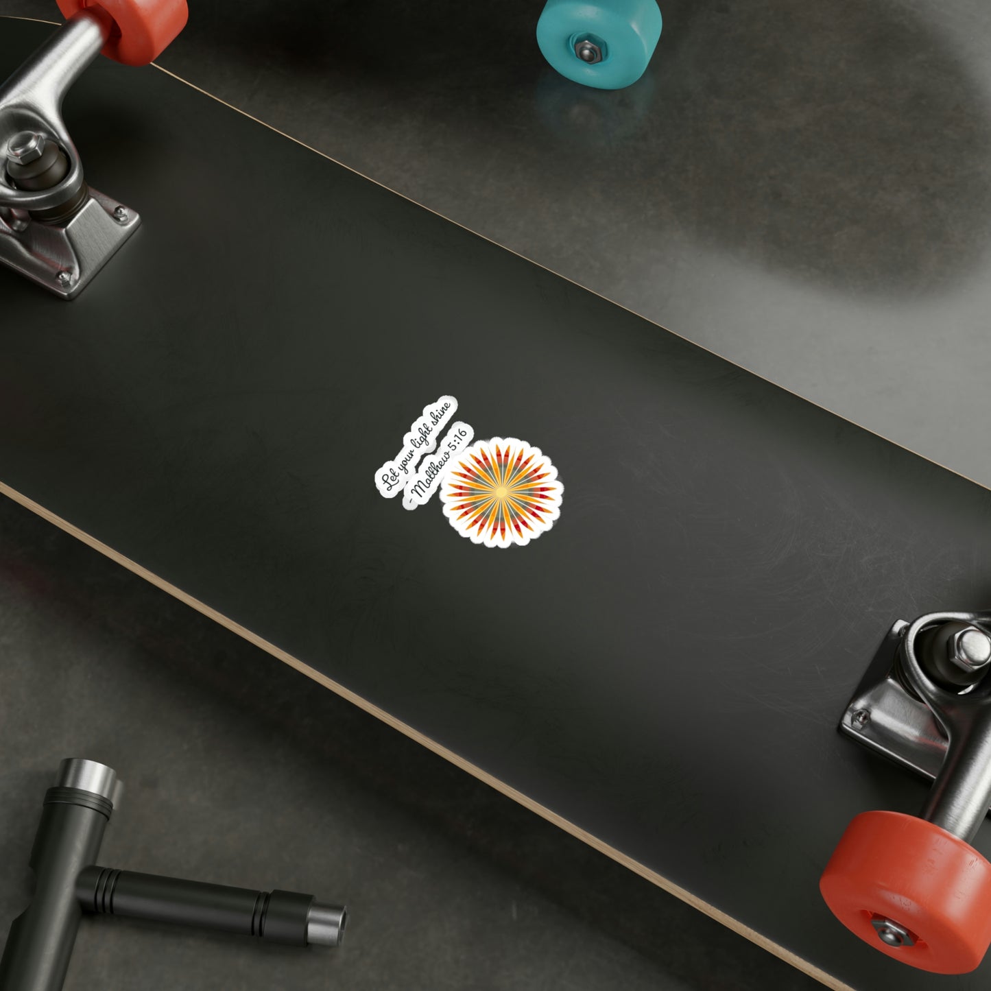 Let your light shine - Kiss-Cut Vinyl Decals
