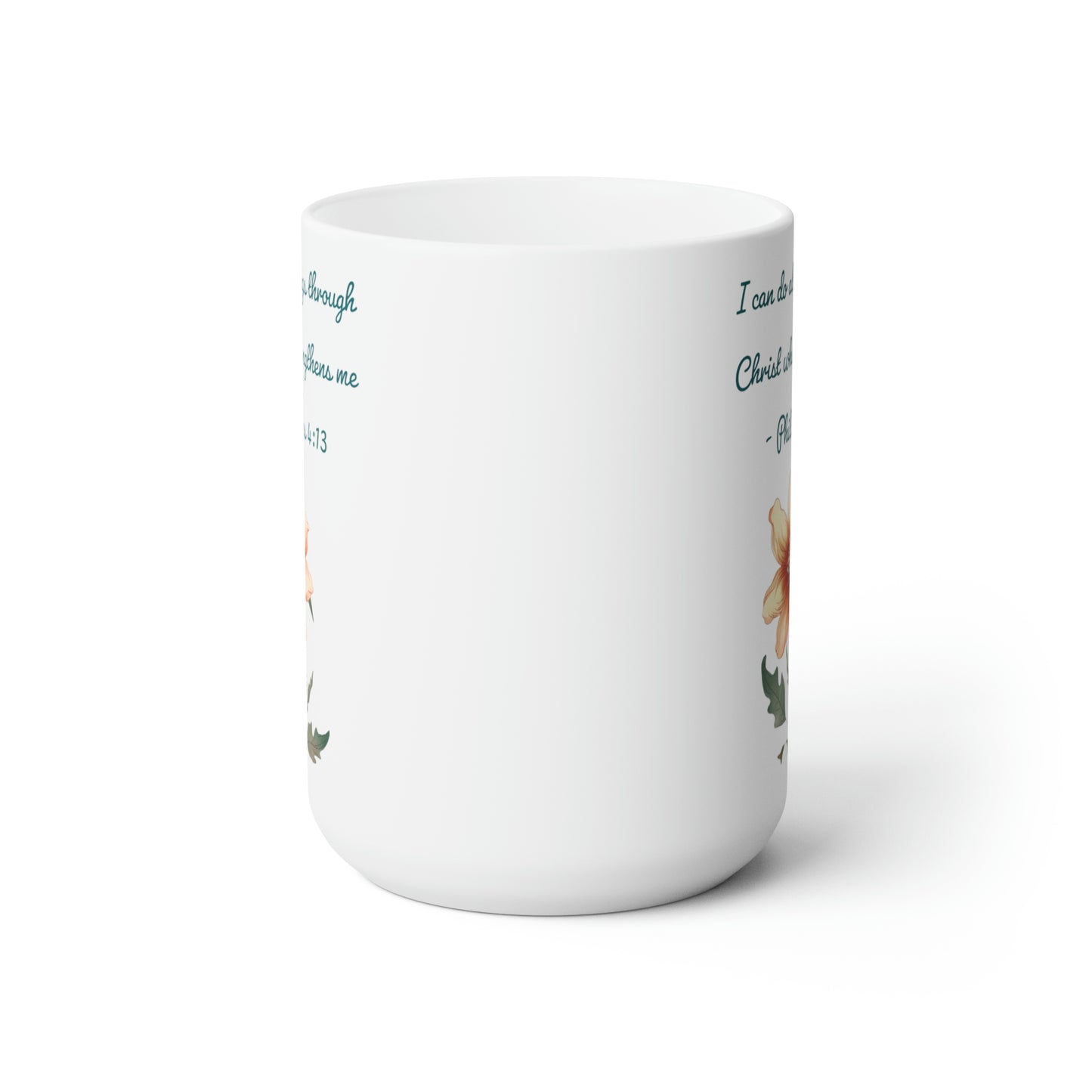 Philippians 4:13 Mug 15oz