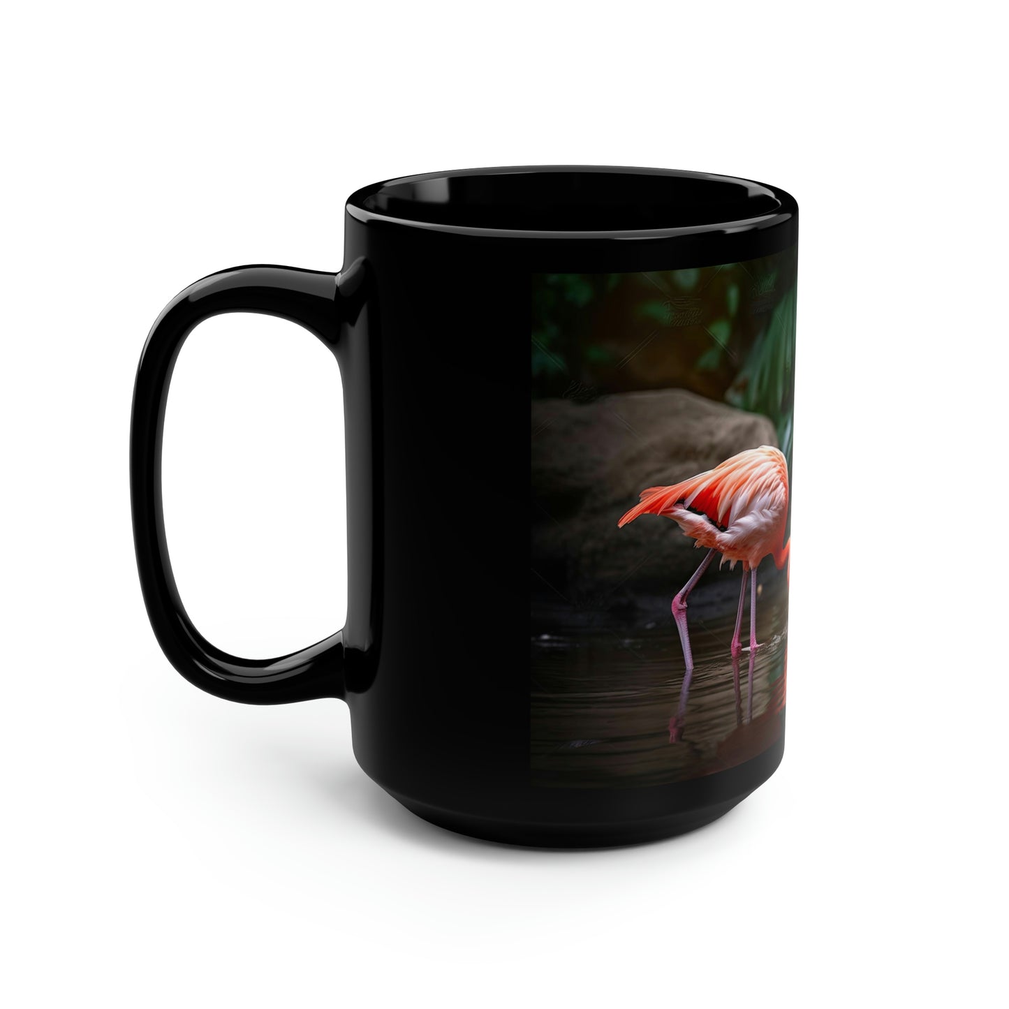 Flamingo Mug - 15oz Ceramic Mug