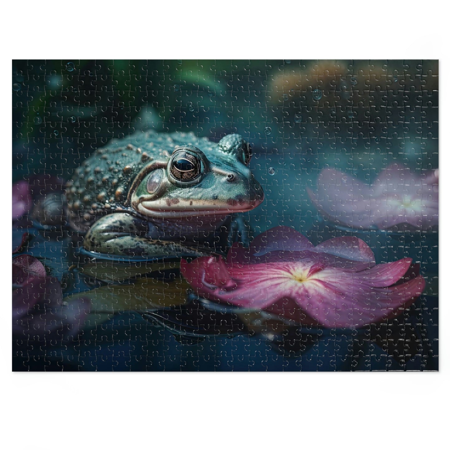 Frog's Waterlily 4 (500, 1000 piece)