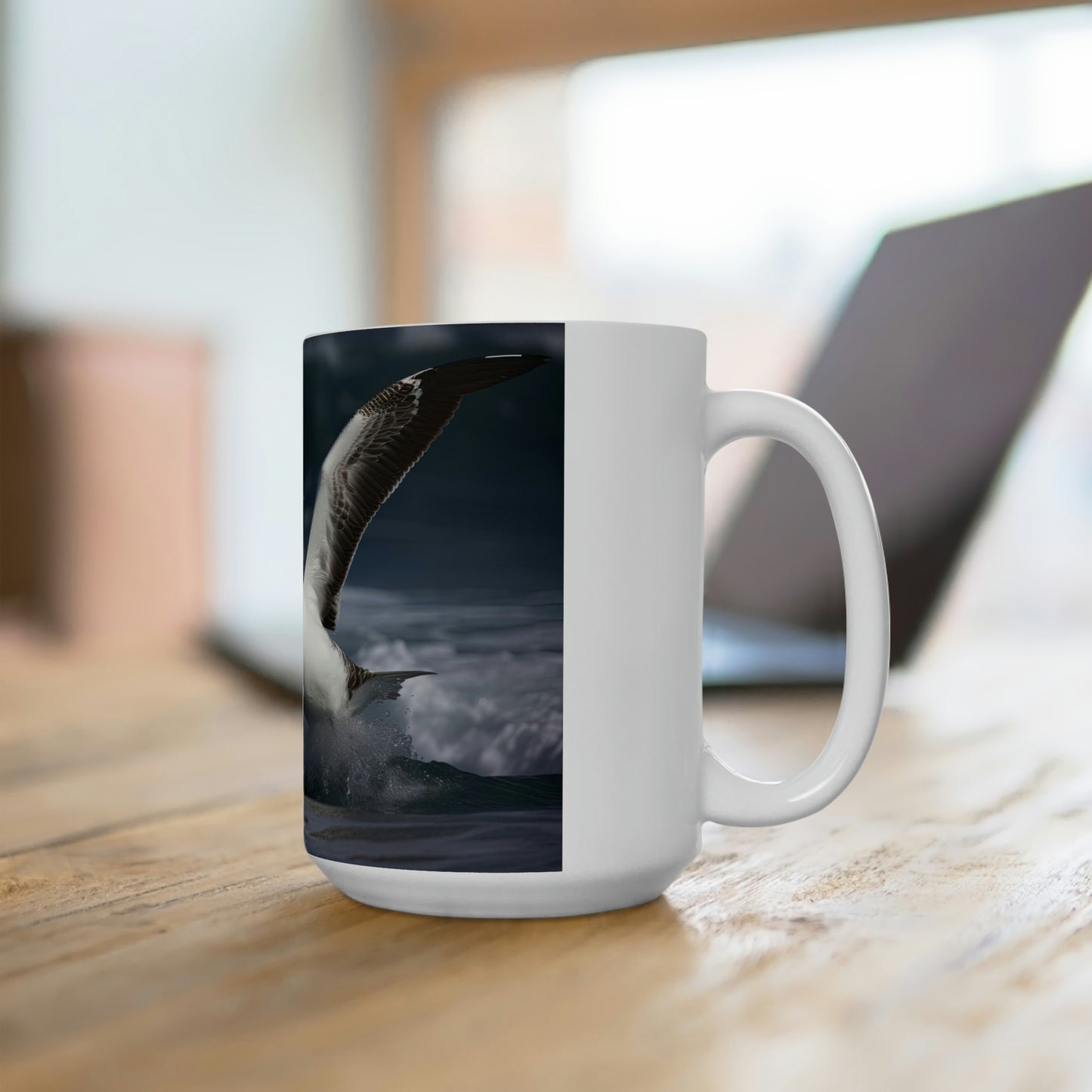 albatross mug side view