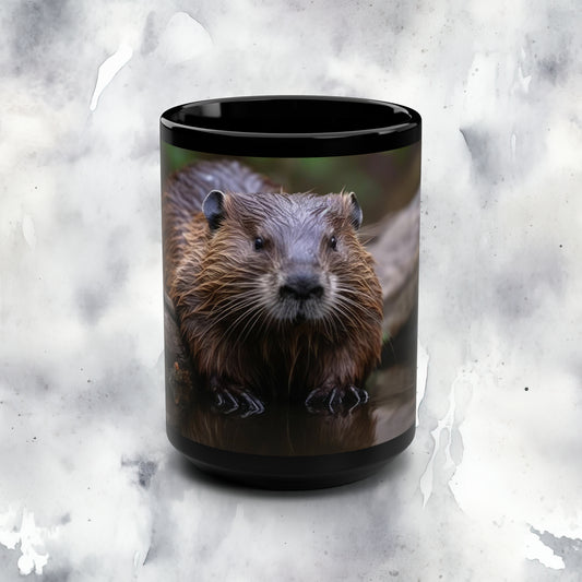 Beaver Mug - 15 oz Ceramic Mug