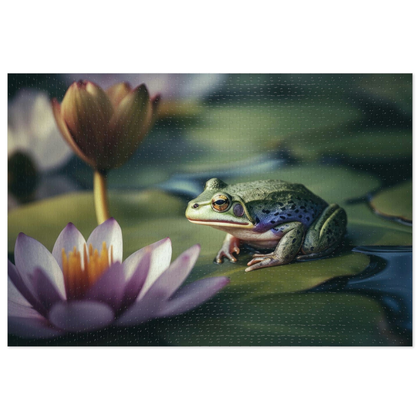 Frog's Waterlily 3 (500, 1000 piece)
