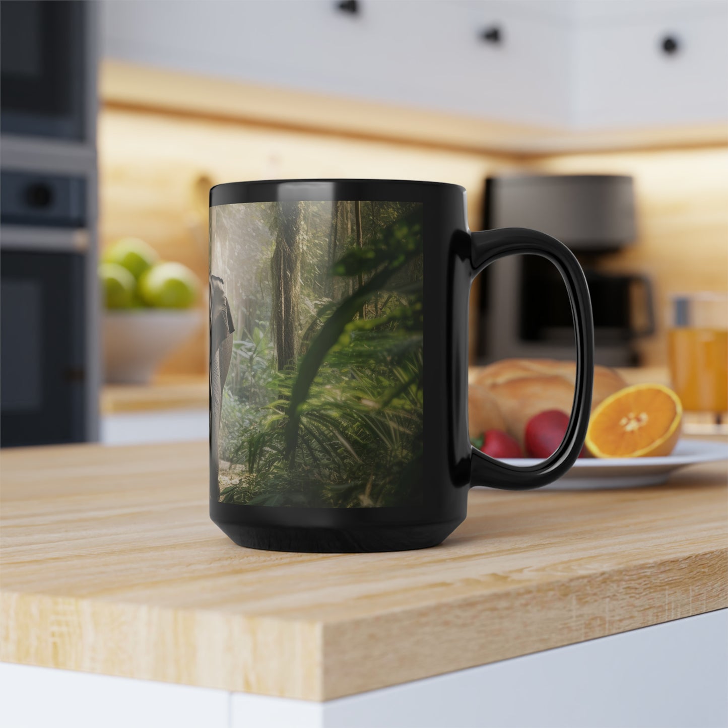 Elephant Mug - 15 oz Ceramic Mug