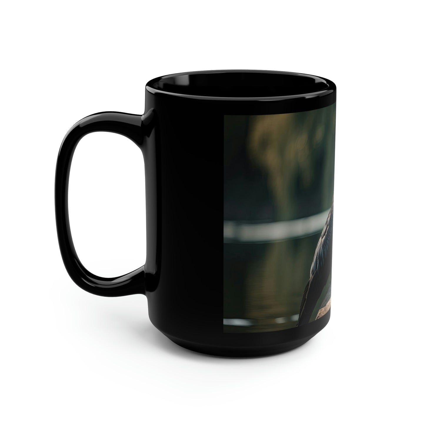 Cormorant Mug - 15 oz Ceramic Mug