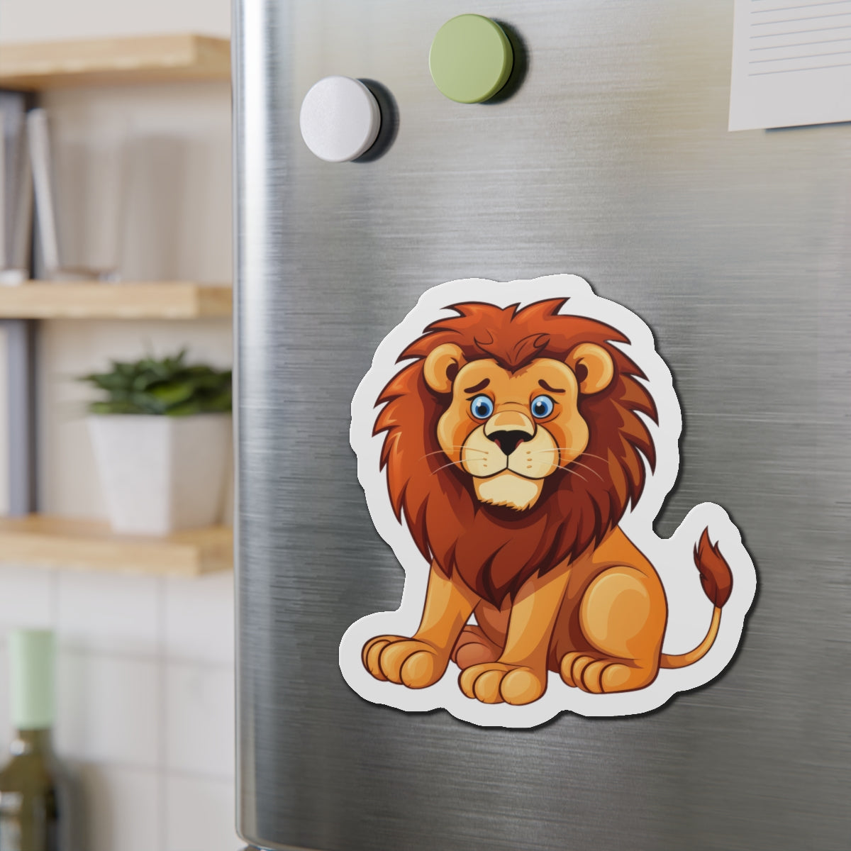 Lion Magnet - Wildlife Lover Gift