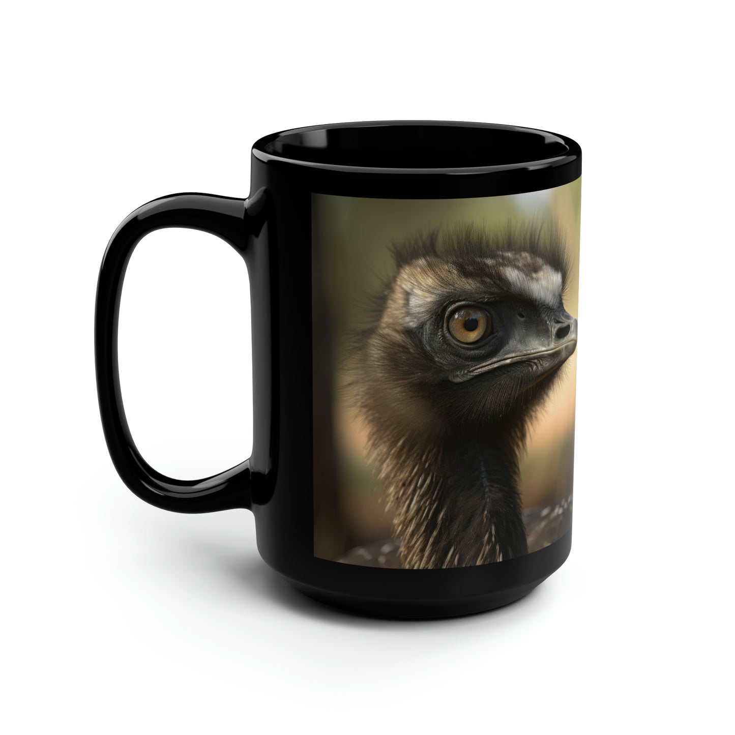 Emu Mug - 15 oz Ceramic Mug