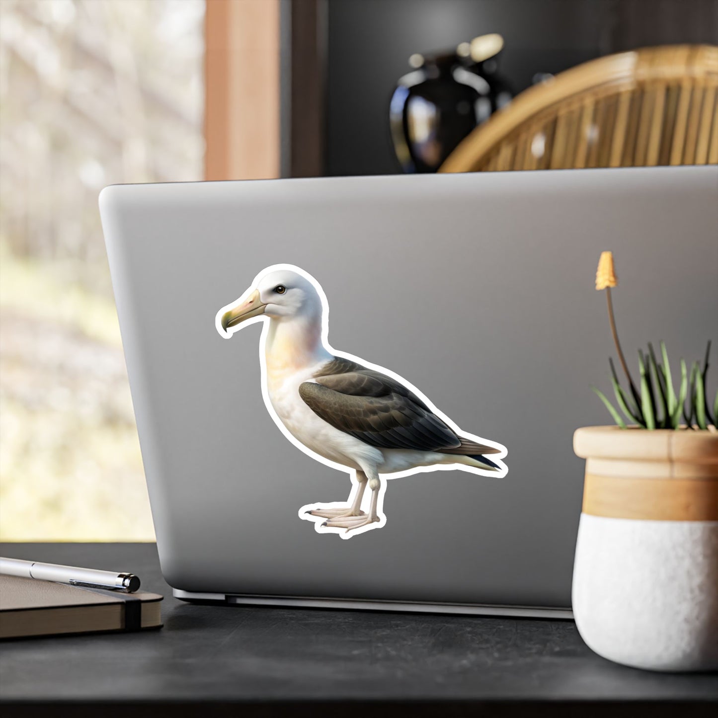 Albatross Sticker, Vinyl Decal for Laptop, Water Bottle, Car, Phone, Luggage, Bird Lover Gift