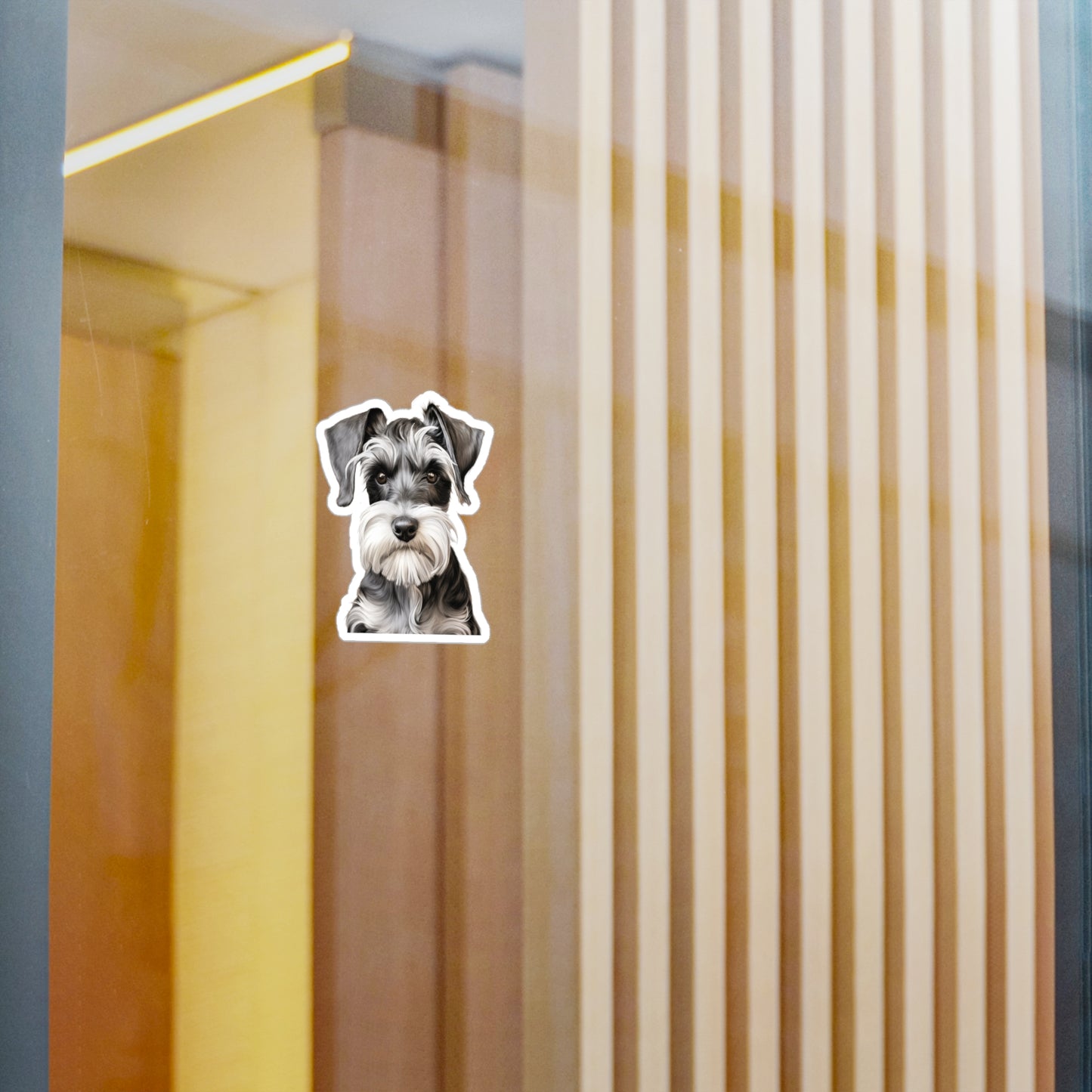 Schnauzer Sticker - Kiss-Cut Dog Vinyl Decals