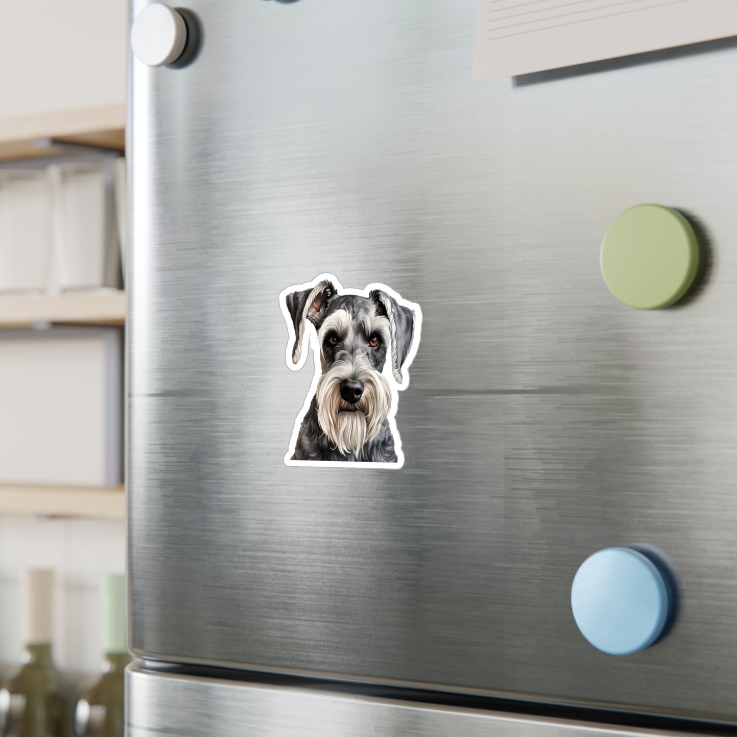 Schnauzer Sticker - Kiss-Cut Dog Vinyl Decals