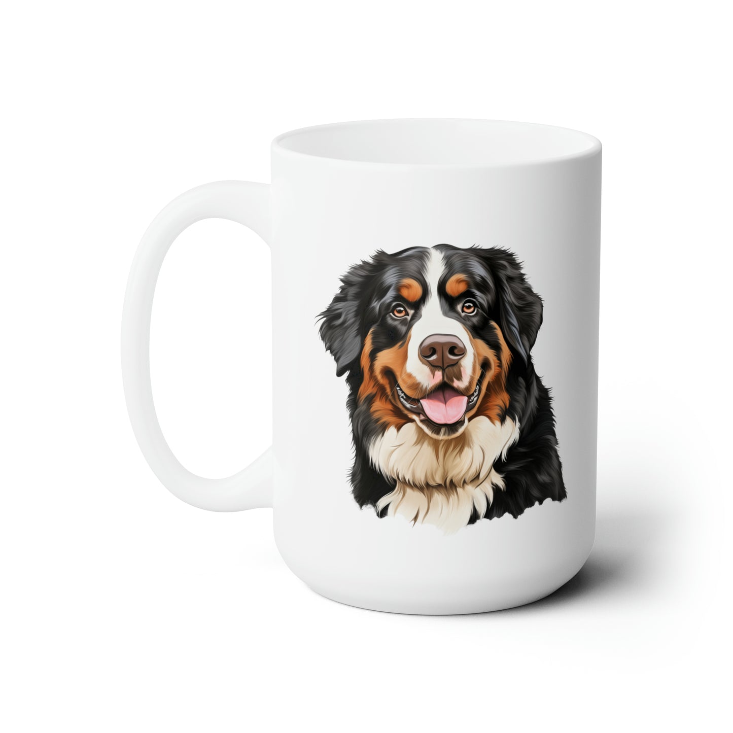 Bernese Mountain Dog Mug 15oz, Gift for Dog Mom