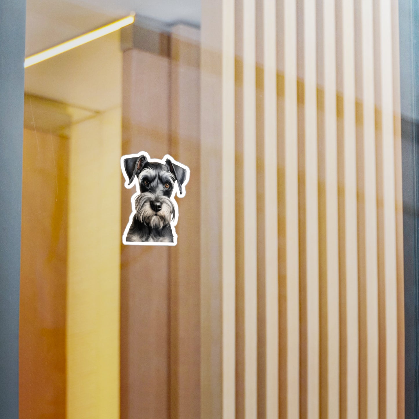 Schnauzer Sticker - Kiss-Cut Dog Vinyl Decals