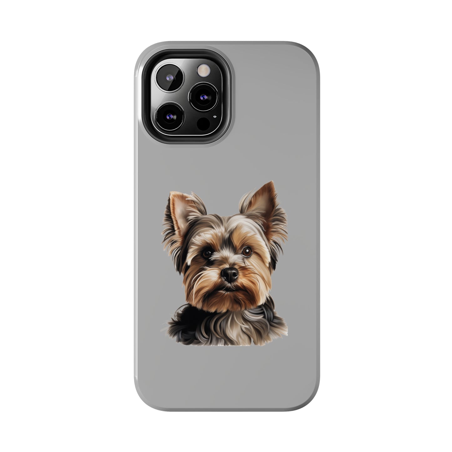 Yorkshire Terrier Tough Phone Case (Light Grey)