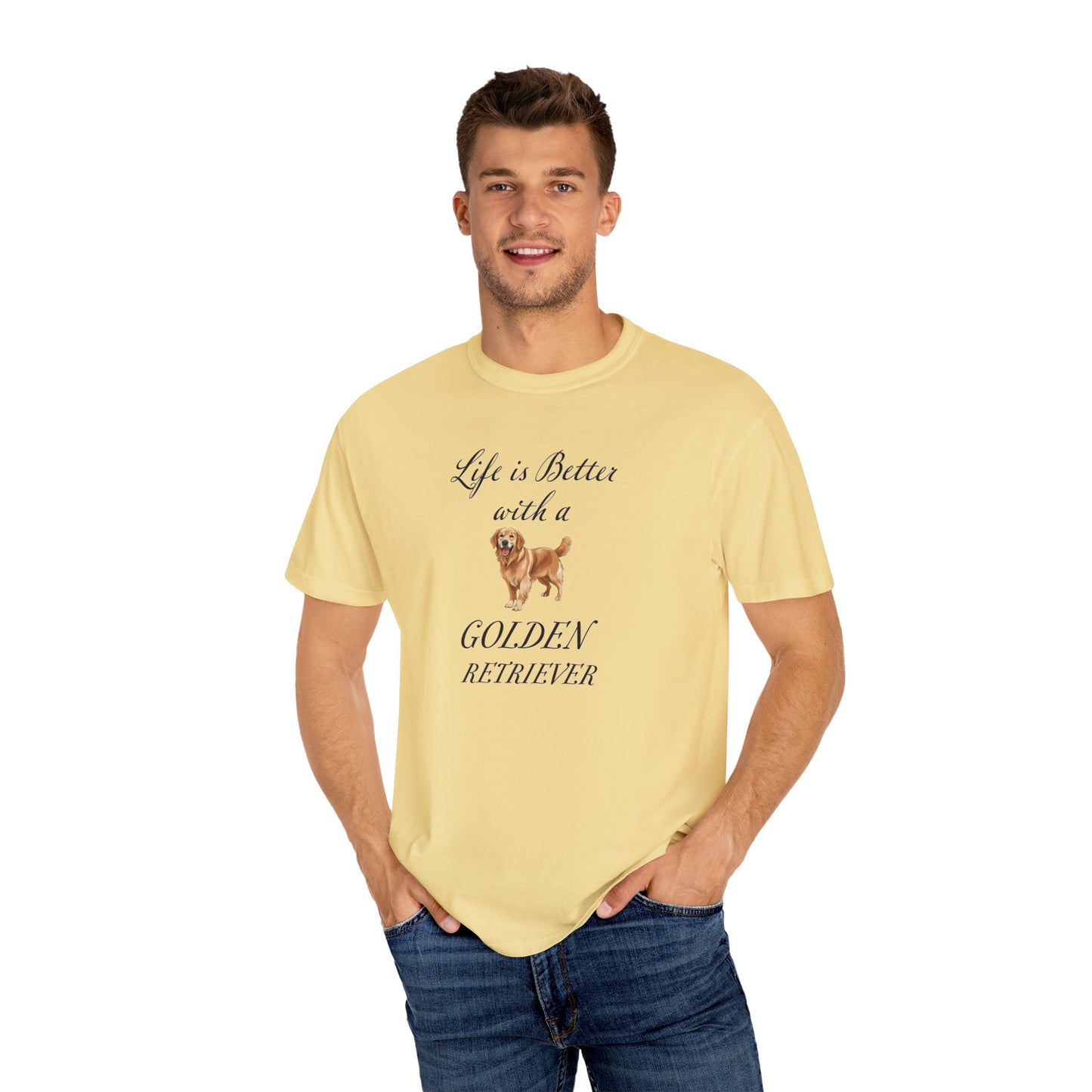 Life is Better with a Golden Retriever Tshirt