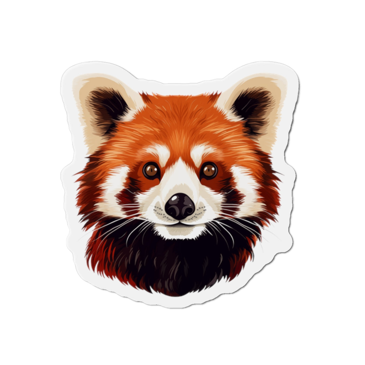 Red Panda Magnet - Playful Wildlife Animal Gift