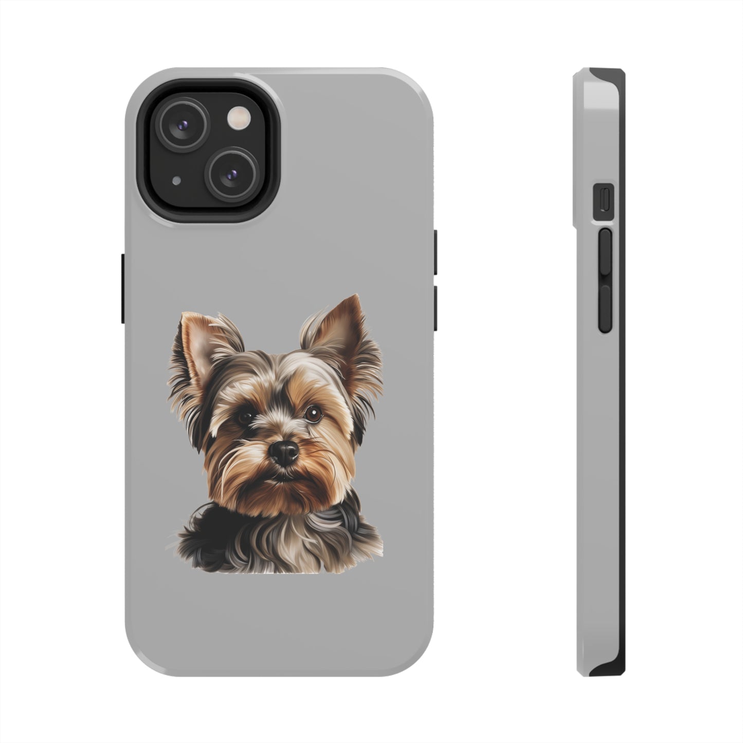 Yorkshire Terrier Tough Phone Case (Light Grey)
