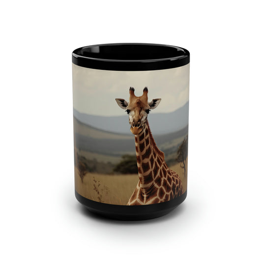 Giraffe Mug - 15 oz Ceramic Mug